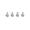 Accessories Patchwork Decoration Mini Button Rhinestone Buckles DIY Doll Clothes Necklace Buttons
