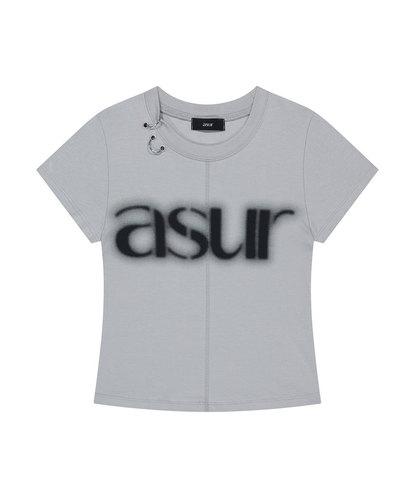 Aejeuyua Au Piercing Cap Sleeve Gray