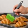 Pensulă de uns din silicon, Pensulă lată pentru sos BBQ pentru copt, Pensulă rezistentă la căldură pentru aluat pentru ulei, ou bătut, Instrument pentru grătar pentru bucătărie
