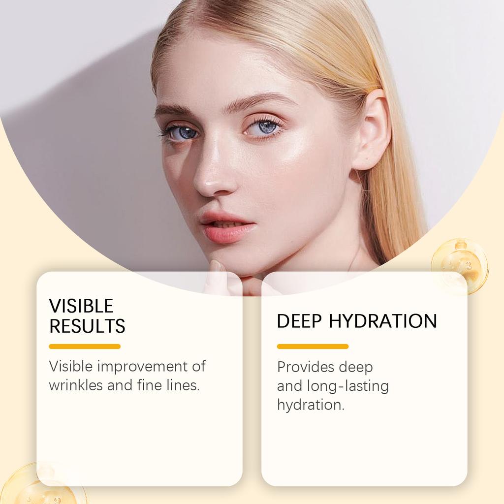 Bee Venom Firming Cream for Sagging Skin Lifting Tightening Anti Wrinkle Fade Fine Lines Hydrating Multi Action Body Cream