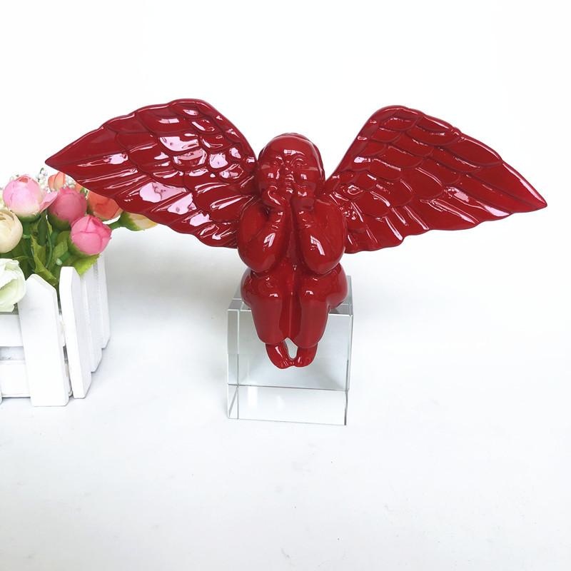 Creative Nordic Little Angel Ornaments for Simple and Fashionable Living Room and Children's Room Home Decoration