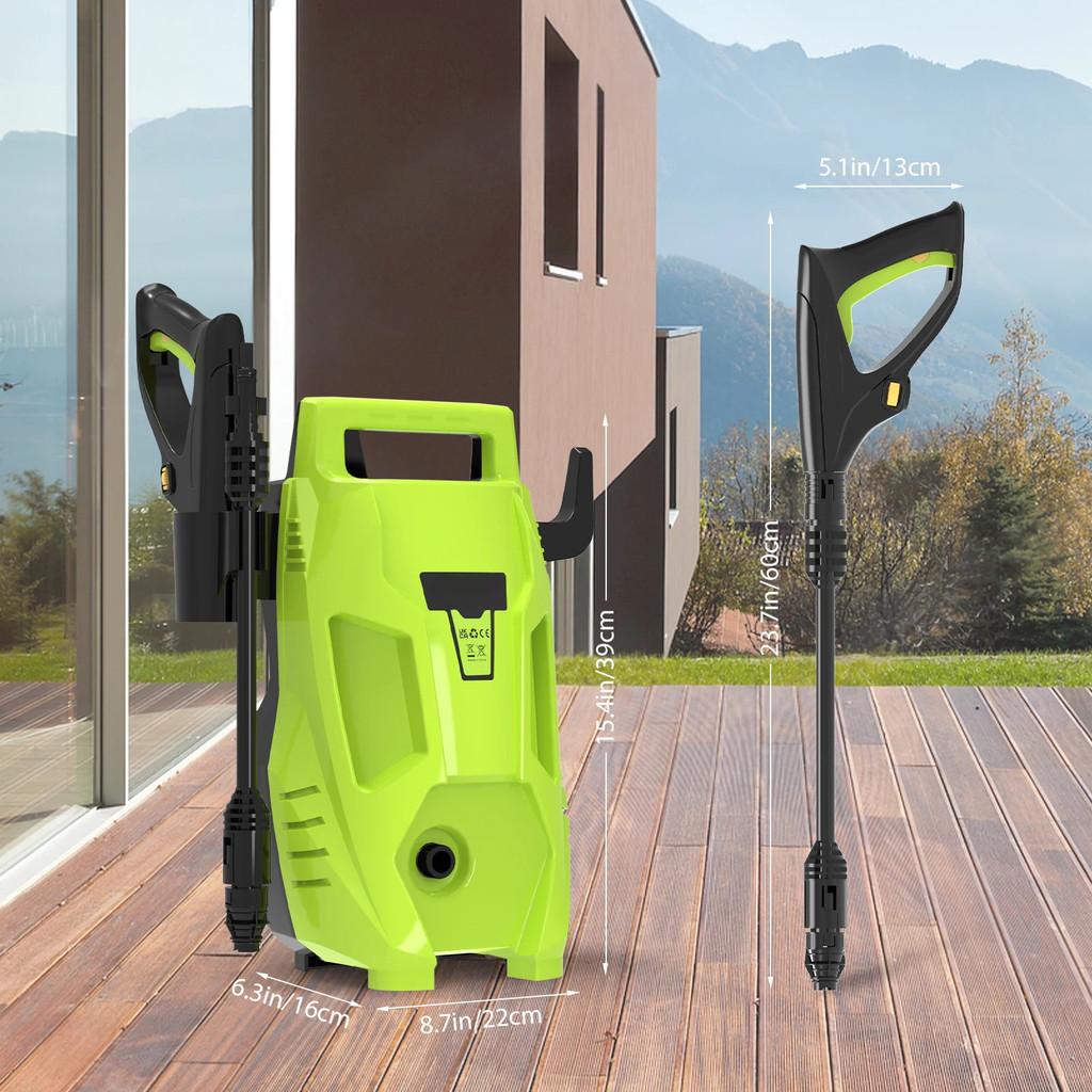 5000W Elektrický vysokotlaký čistič 350Bar/5000PSI Power Jet Wash Čistič teras a aut 5L/min Elektrický vysokotlaký čisticí stroj