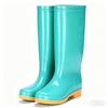 Rain Shoes Women's Medium Tube Waterproof High Tube Non-slip Rain Boots Women's Short Tube Adult Warm Cotton Low Tube Water Shoes Women