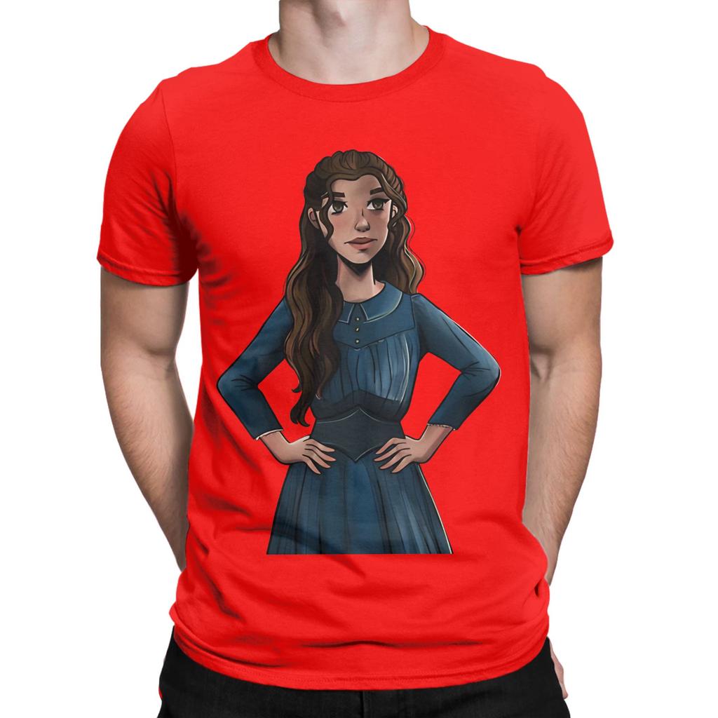 Blue The Enola Holmes Mysteries Graphic Funny 100 Cotton TShirt The Enola Holmes Mysteries Tops Tees For Unisex