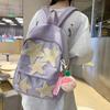 Schoolbag Japanese Cute Niche Backpack Women's 1011 New Fashion Five-pointed Star Backpack Versatile Casual High School Student Schoolbag