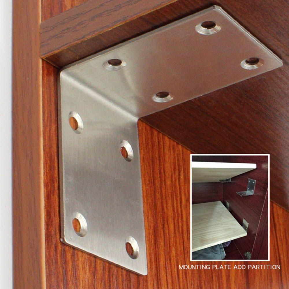 

Angle Bracket Corner Corner Brackets Stainless Steel Corner Furniture Hardware Laminate Support
