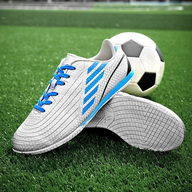 New indoor football shoes children adult broken nails grass training shoes sports running shoes low-top sports shoes