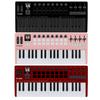 M-VAVE SMK-37 Pro MIDI Keyboard New Color Wireless All-in-One Synth Workstation 37 Sensitive Keys 16 Drum Pads Hardware Controls