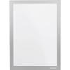 A3 Self-adhesive Information Frame - Magnetoplan - Pack of 2 - Silver - 24x32 Cm - Lightweight - Easy To Install