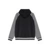 Polo Ralph Lauren Plain Knit Fleece Logo Embroidered Hooded Baseball Long Sleeve Jacket Men Jacket Black 710850315-001