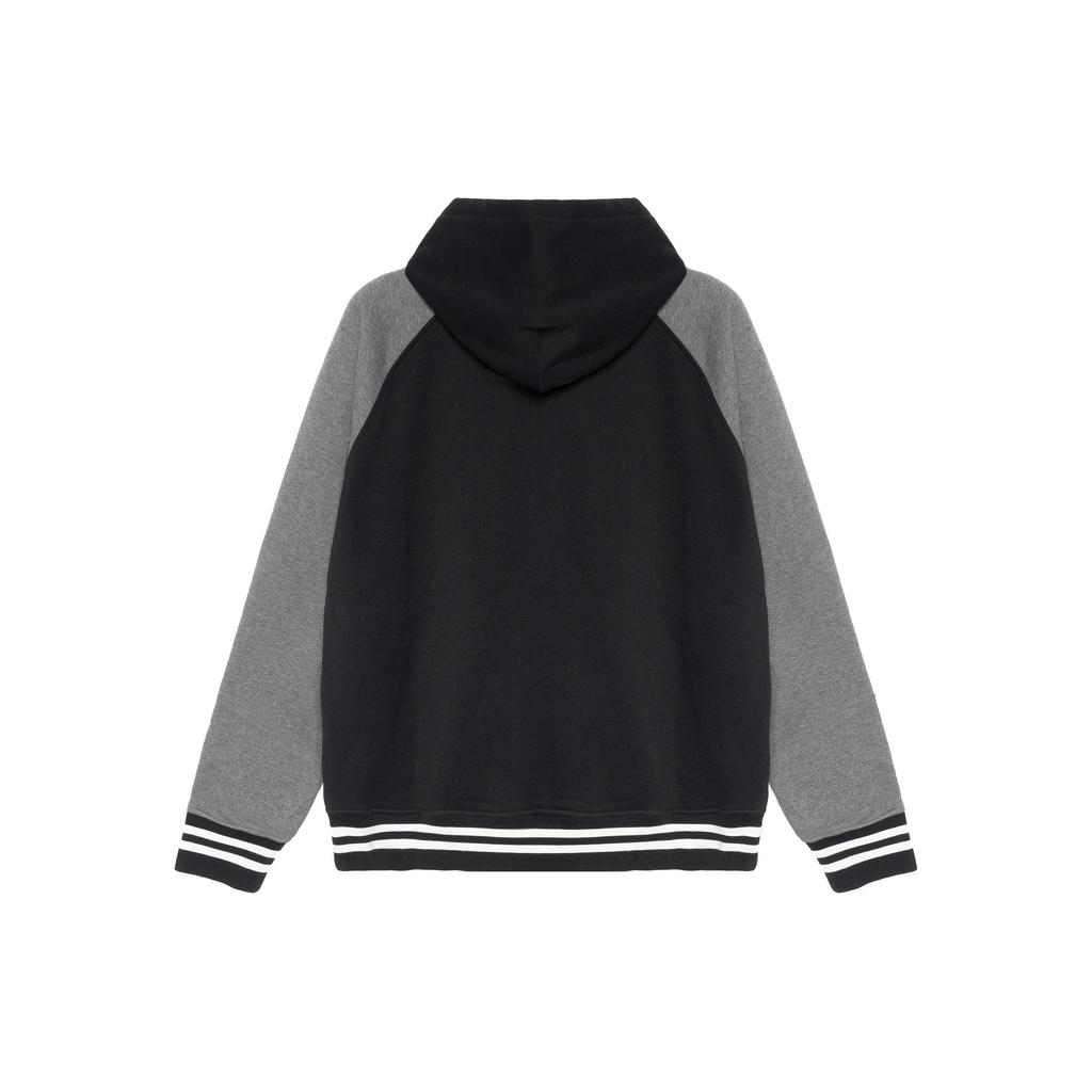 Polo Ralph Lauren Plain Knit Fleece Logo Embroidered Hooded Baseball Long Sleeve Jacket Men Jacket Black 710850315-001