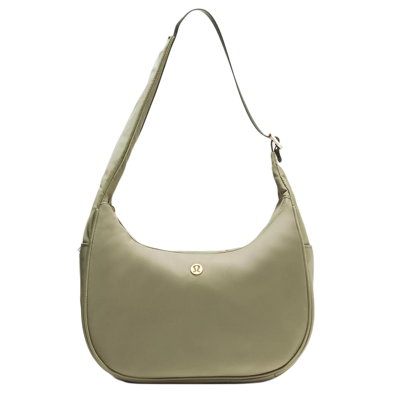 

Lululemon 4L City Essentials Brand Logo Adjustable Shoulder Strap Shoulder Bag Women Shoulder Bag Laurel-Green LW9FRTS-4 Laurel Green