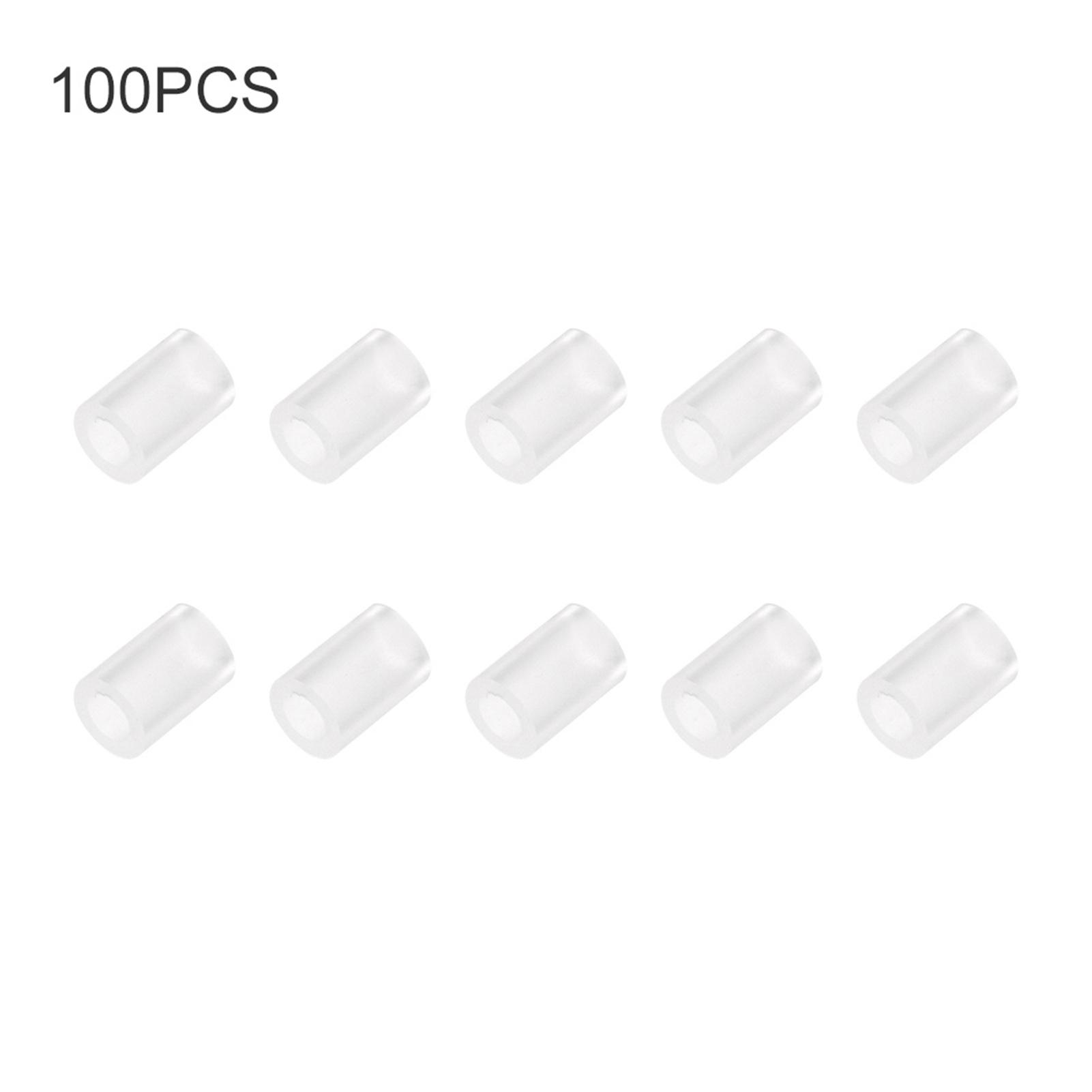 

100Pcs Set RC120 Silicone Mountain Road Bicycle Frame Protective Cover Bike Sleeve Cable Line Tube Protector Transparent прозорий