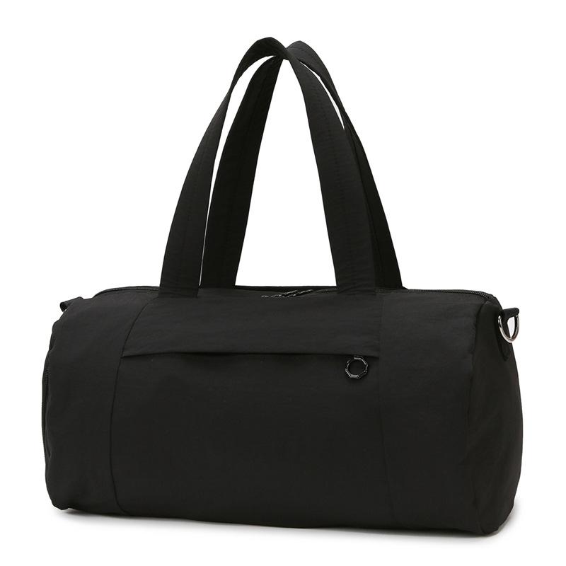 Travel Bag Women's Sports Yoga Portable Fitness Bag Water-proof Boarding Bag Solid Color Versatile Messenger Bag