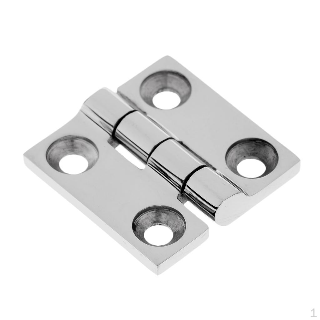 

Door Butt Hinge for Boat, Marine Grade Stainless Steel Mirror Polished 5cm