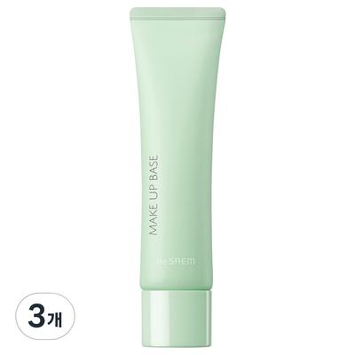 Baza pod makijaż Saemmul Airy Cotton 30ml, 01 Zielony, 3 szt.