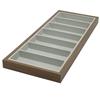 Wooden 7 Grid Glasses Display Tray Sunglasses Counter Display Tray Eyeglasses Storag Rack Jewelry Organizer Storage Case