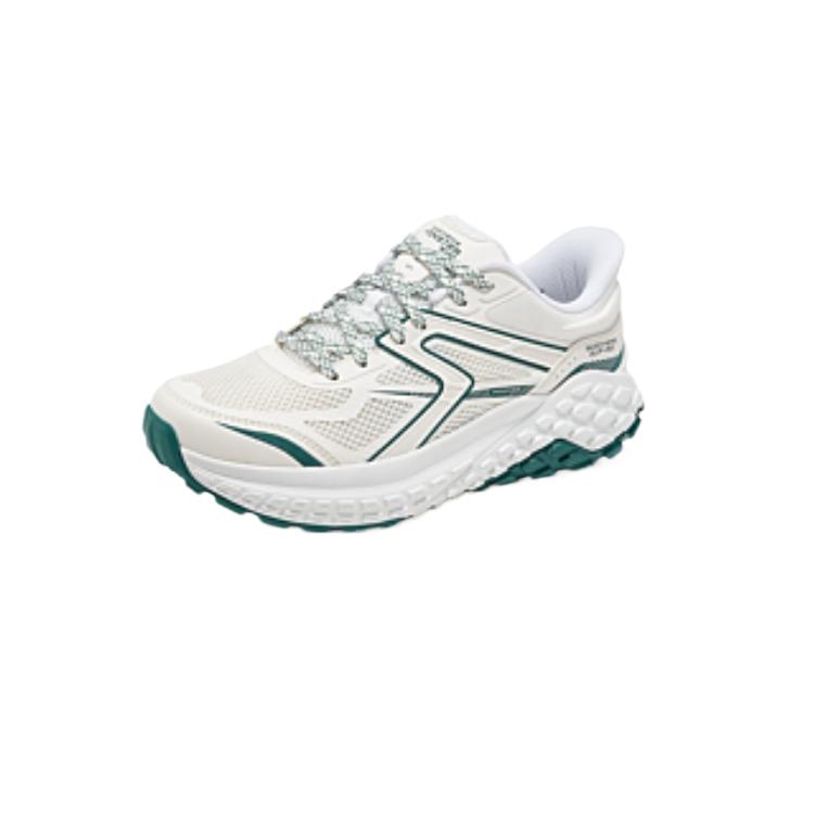 Skechers Monster PU Mesh Comfortable Durable Low-Top Dad Shoes Men Sneakers White Green 232748-WGR
