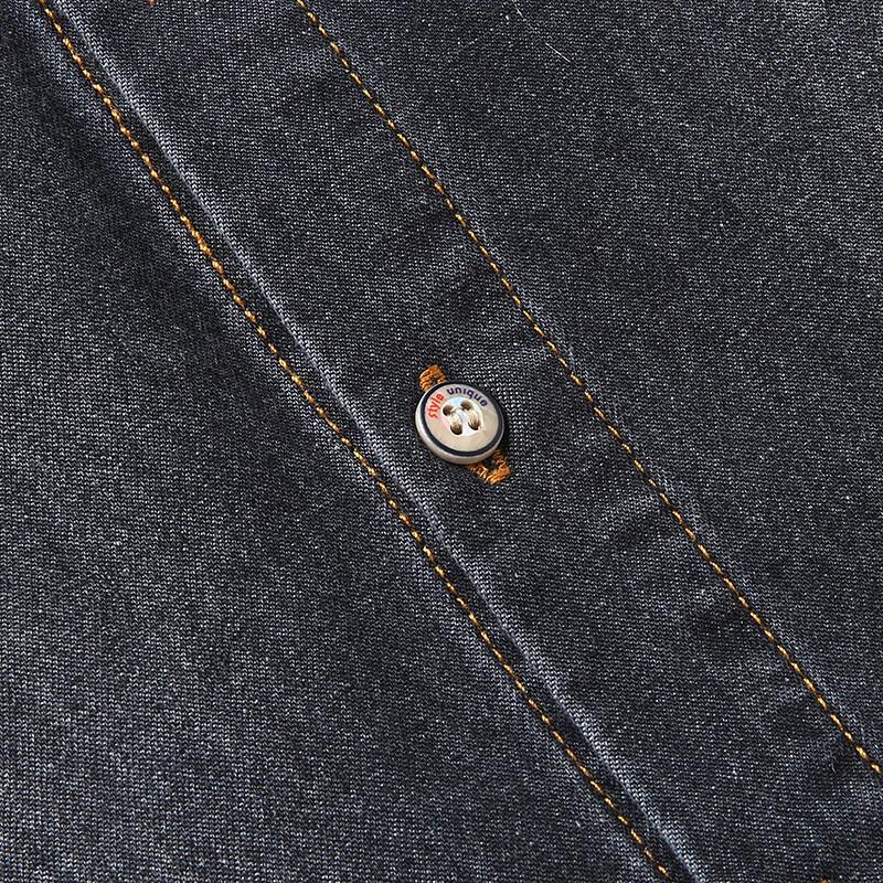 Men's Plus Size Denim Shirt