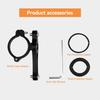 Adjustable Bike Bottle Cage Adapter Aluminum Alloy Bike Water Bottle Cage Holder Mount Adapter