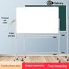 Mobile Double-Sided Magnetic Blackboard & Whiteboard for Home or Office