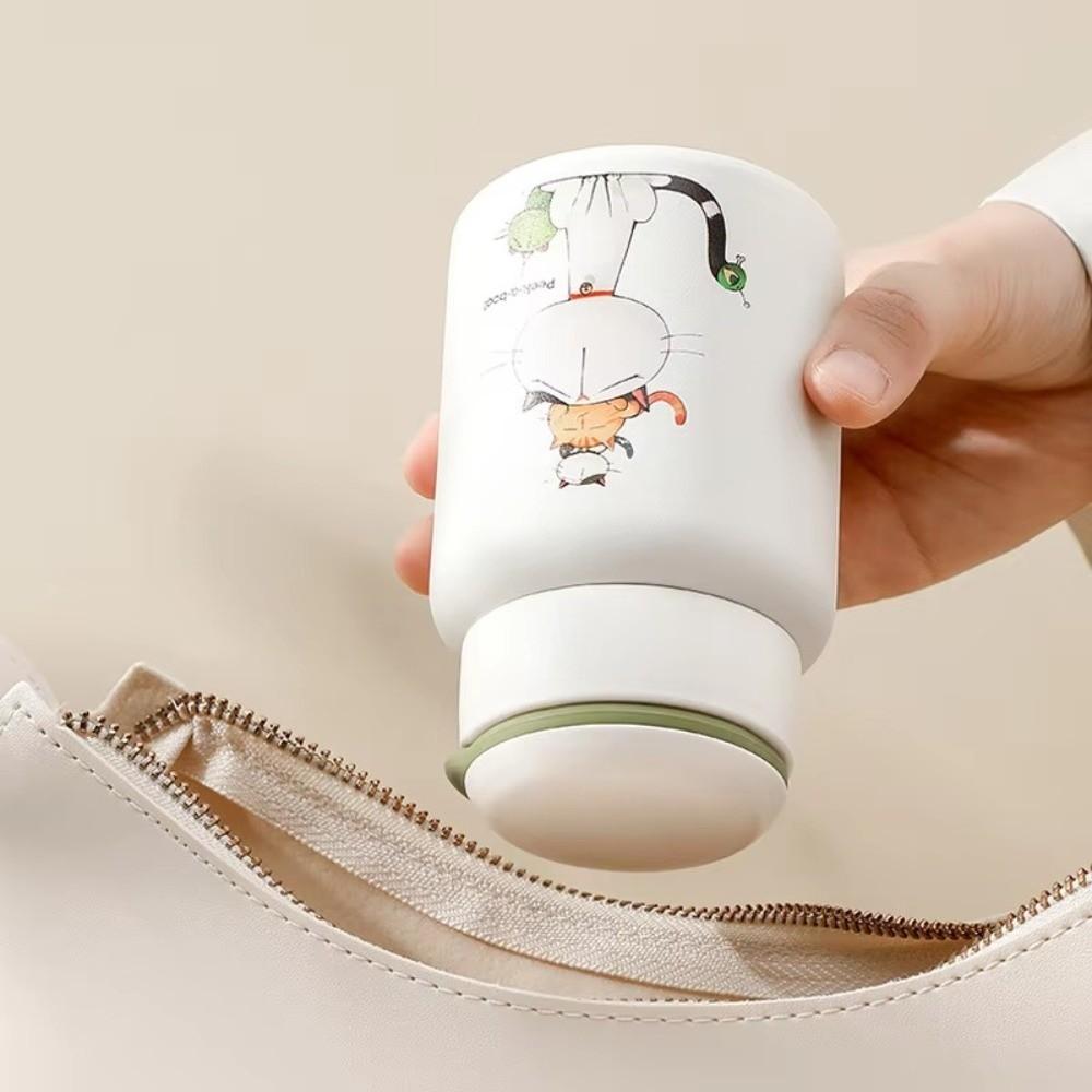 Stainless Steel Insulated Water Cup Cartoon Thermos Bottle Vacuum Thermal Cup  Travel