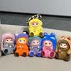 New Wakuku Plush Doll Keychain The Monsters Box Toy New Vinyl Doll Kawaii Backpack Pendant Decoration Case Gift Cute Wakuku