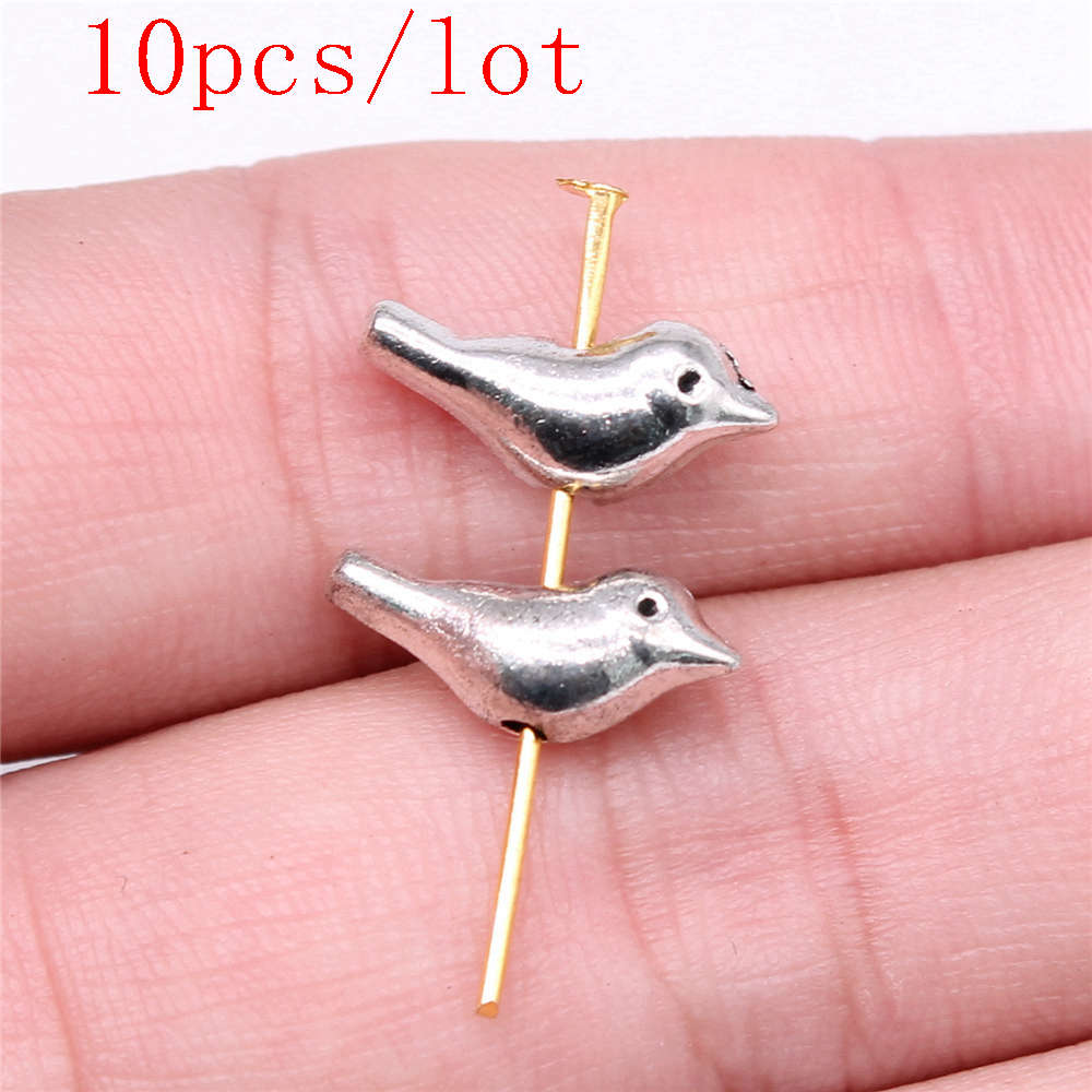 Tierische Perlen mit kleinem Loch, Komponenten, Schmuckherstellung, Kunsthandwerk, DIY-Zubehör