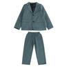 High Street Handsome Three-Piece Boy's Suit: White Long-Sleeve Shirt & Street Style Casual Set for Kids