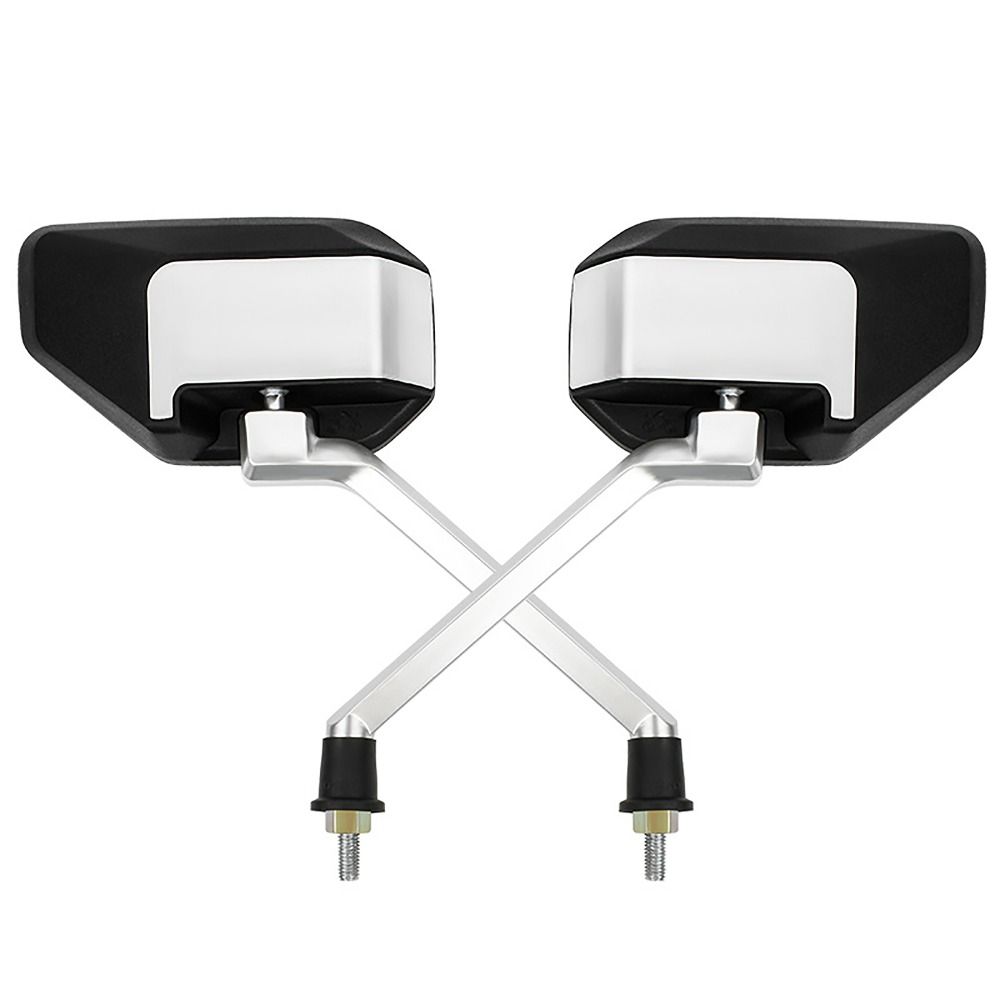 

1Pair Convex Mirror Motorcycle Mirrors Anti-fall Broad Vision Adjustable Mirrors Angle Adjustable Wing Mirrors Universal помаранчевий