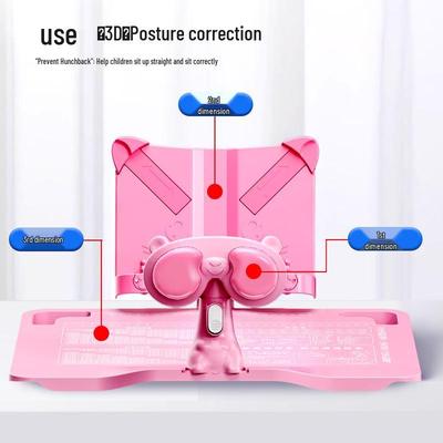 Golden Tilt 12° Children's Posture Corrector: Anti-Hunchback Vision Protector for Primary Students