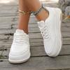 Fashion Hot selling Women's Thick Bottom Platform Sneakers Spring 2025 New Style Versatile Fashionable and beautiful Shoes Sole