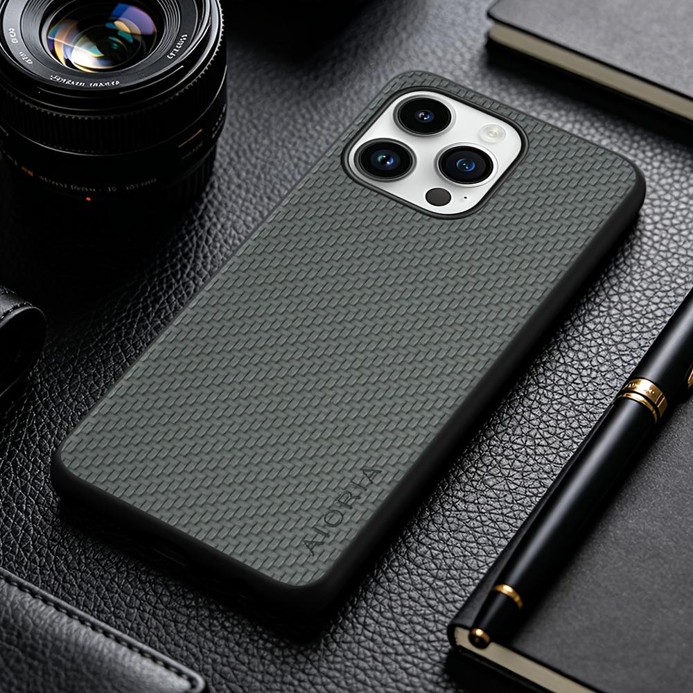 Phone Case: New Fashion Phone Case for iPhone 15 14 13 Pro Max Plus Business Casual Faux Synthetic Leather Phone Cover