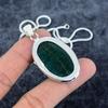 Green Aventurine Gemstone 925 Sterling Silver Jewelry Pendant 2.17" M-2867