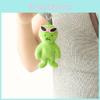 Authentieke Creatieve Boze Buitenaardse Knuffel Sleutelhanger Schattige Eigenzinnige Cartoon Pop Accessoire