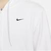 Nike Dri-FIT One Solid Logo Hoodie Women Sweatshirt White FB5198-100
