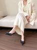 Fashion New Street Style Butterfly-knot Pumps Sexy Pointed Toe Thin Heels Woman Shoes Elegant Slingbacks Sandalias Mujer High Heel Shoes