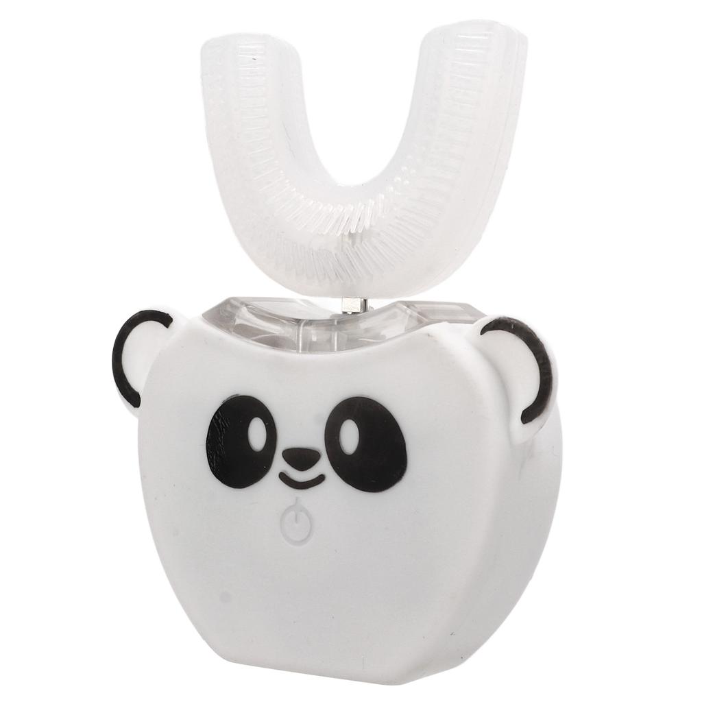 Kids Electric Silicone Toothbrush U Shaped Rechargeable 360 Degree Oral Cleaning IPX7 Water