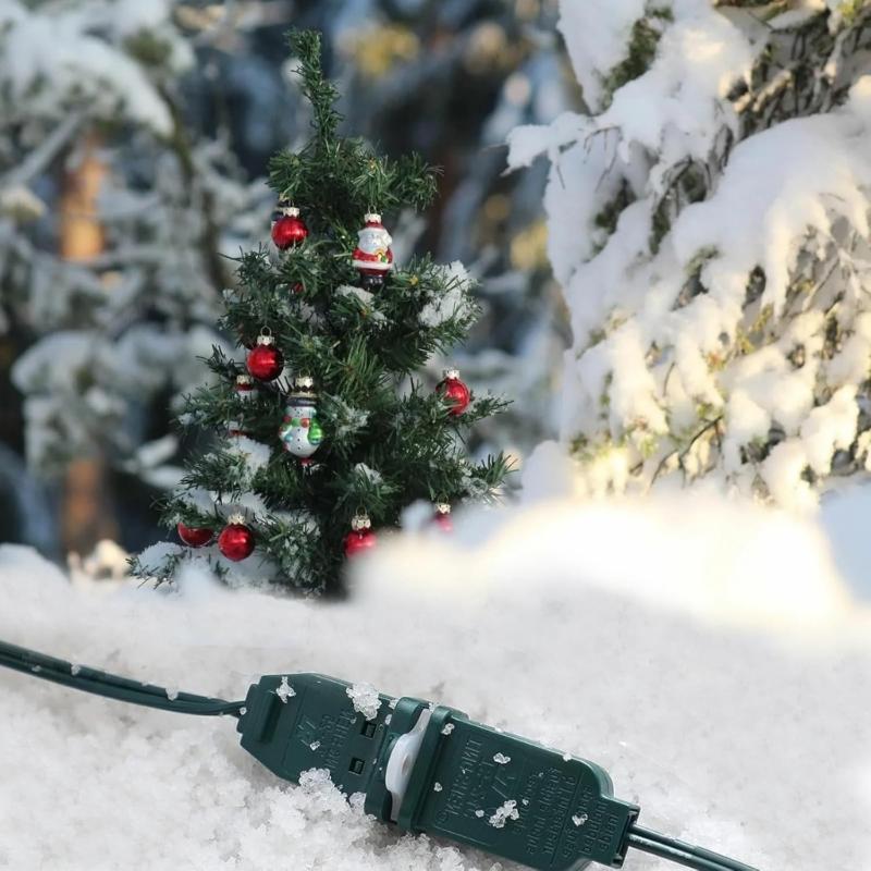 Silicone Plugs Covers for Outdoor Party Light Ensures Dry Electrical Connection in Rain and Snow Conditions