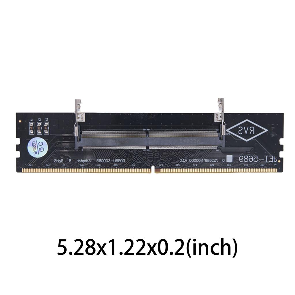 DDR5 Laptop To Desktop Memory RAM Connector 1.1V Memory Connector Converter Adaptor for PC Computer DIY Accessory