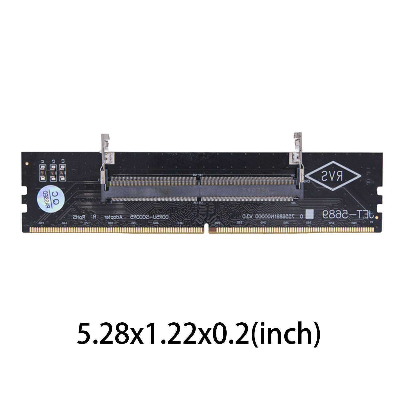 

Адаптер-карта пам яті для ноутбука DDR3 DDR4 DDR5 на настільний комп ютер, перетворювачі RAM-пам яті SO-DIMM на PC DIMM, карта розширювального роз єму
