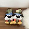 Thick-soled Fluffy Slippers 2025 New Cartoon Cute Puppy Versatile Casual Non-slip One-pedal Cotton Slippers Women