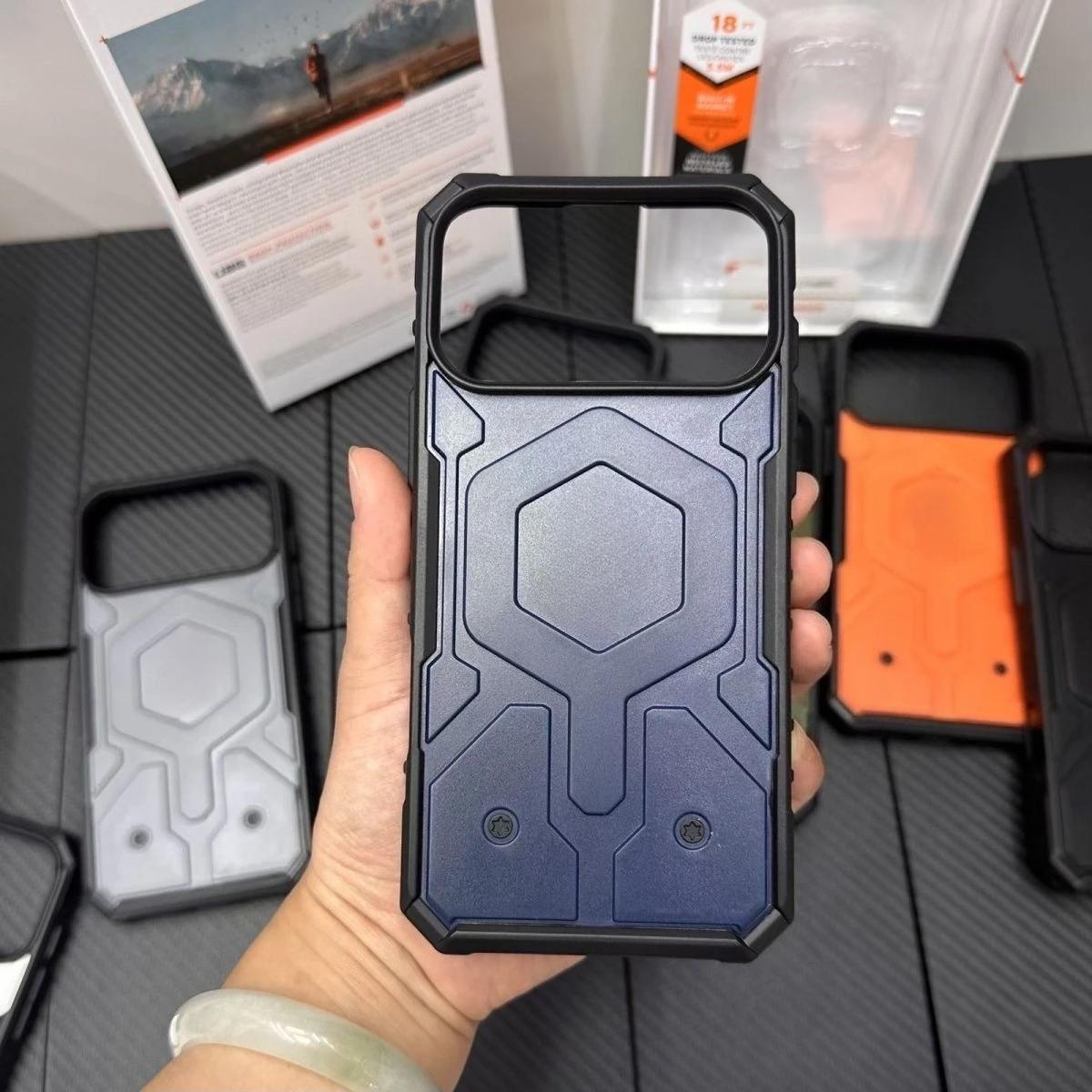 

Urban Enhance Defense Armor Heavy Duty Pathfinder Clear Magnetic Case for Official IPhone Air 17 Pro Max 16 Plus 15 Rugged Shockproof Protection Cover iPhone 14 Plus
