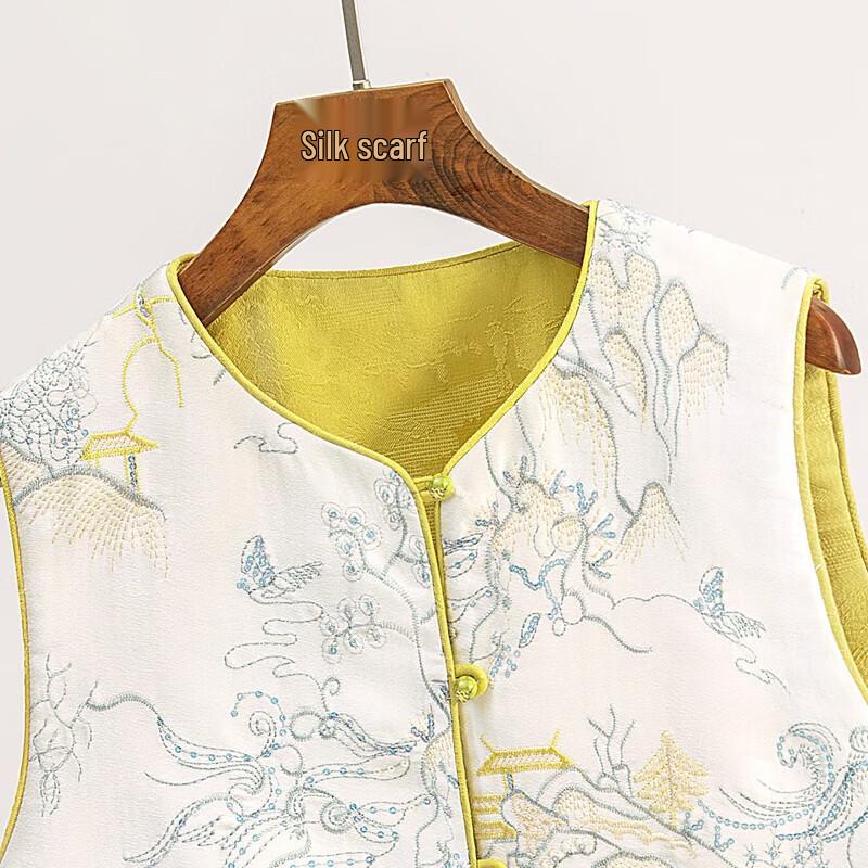 Sybelle New Chinese Style Embroidered Vest for Women