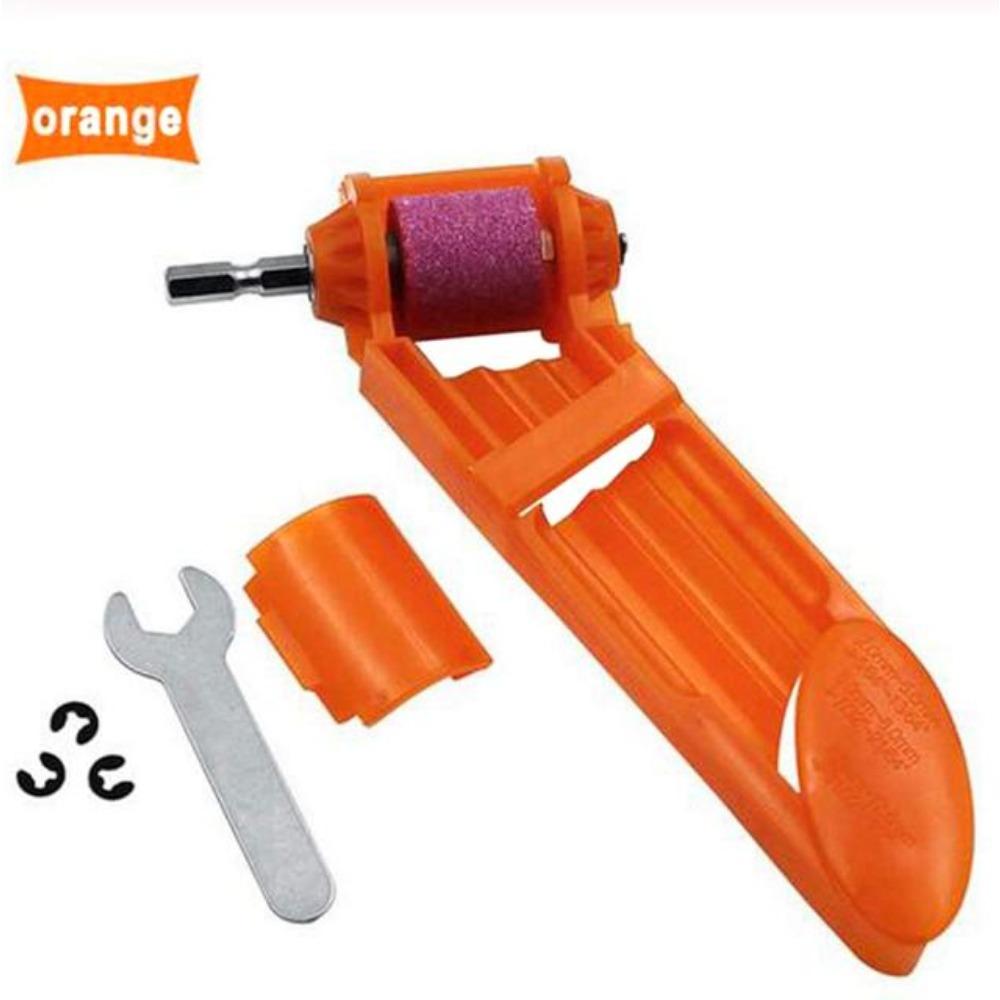 1Set Portable 2.0-12.5mm Drill Bit Sharpener Twist Drill Bit Sharpening Machine Corundum Grinding Wheel Tools