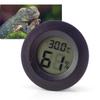 Round Black  Hygrometer Thermometer Meter LCD Digital Temperature Tester Gauge Humidity Detector