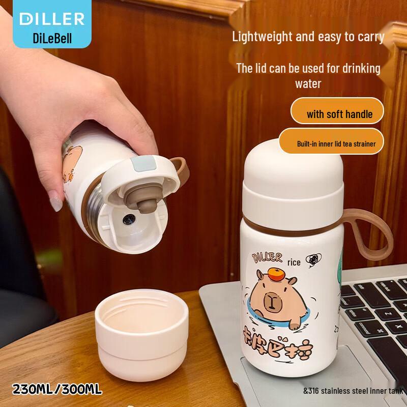 

Diller Mini Capybara Portable Water Bottle