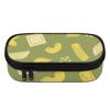 Pen Case Roomy Interior Zip Around Closure 300D Polyester with Mesh Pocket Removable Divider and Pen Slots for Boys Girls