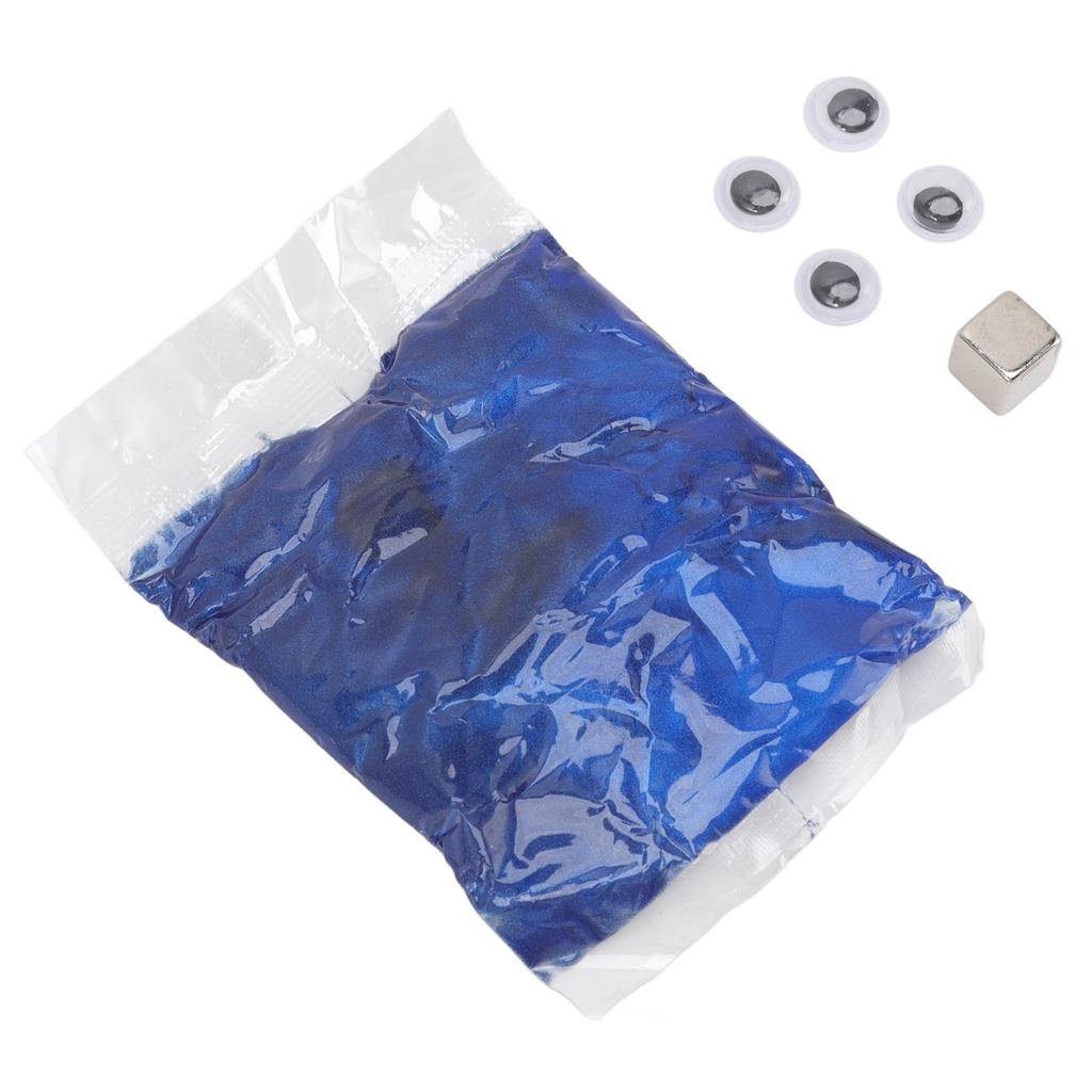 Magnetic Putty Silicone Safe Magnetic Bouncing Mud Educational Stress Relief Toys with Magnet Blue