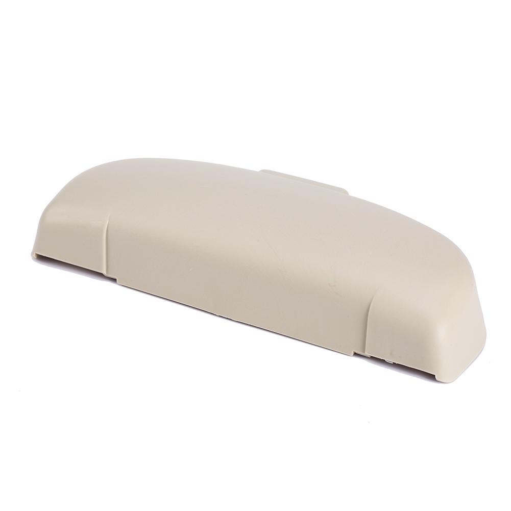 Portable Beige Car Auto Interior Sunglasses Storage Case Holder Stand Box